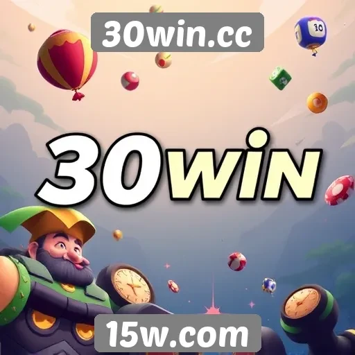 Variedade de jogos disponíveis em 30win.cc